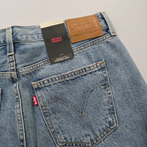 Classic Blue Denim Skirt - Picture 5 of 8
